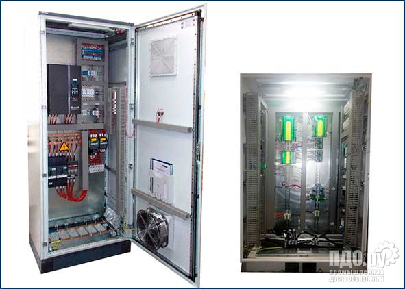 Шкафы управления агрегатами фильтрации топлива