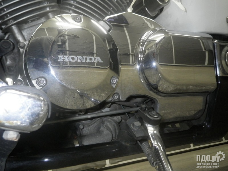 Мотоцикл круизер Honda Shadow 750 Gen. 3 рама RC50 боковые мотосумки гв 2004