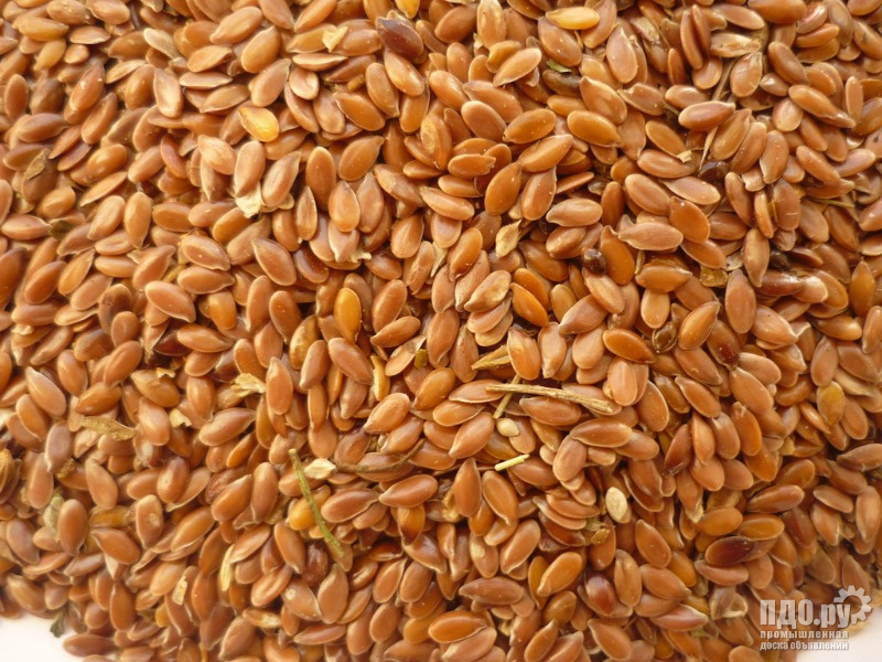 Семена льна - поставки в Китай