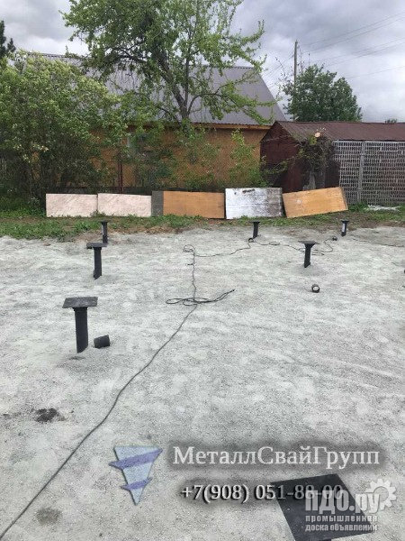 Винтовые сваи для бань и саун в Челябинске - быстрый и надежный фундамент