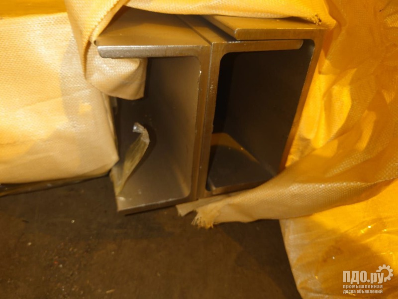 Швеллер нержавеющий сварной тип П 200х100х10х10  AISI 304