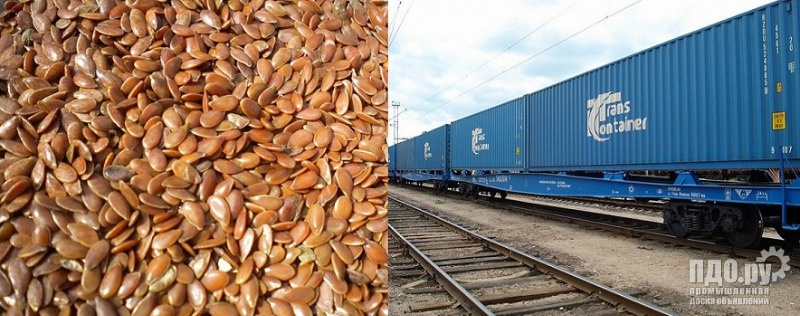 Семена льна: масло 43. Продажа 2000 тонн.