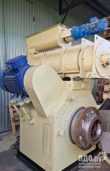 Пресс гранулятор гт-500. Производительность 4-7 т